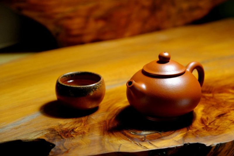 古農真壺稀世名泥系列‧線笠壺【岩心老朱泥】(典藏‧真壺)