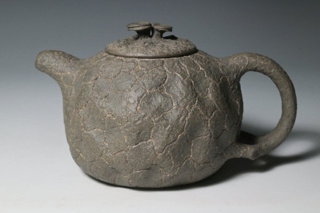 许仲手制‧灵芝供春壶c